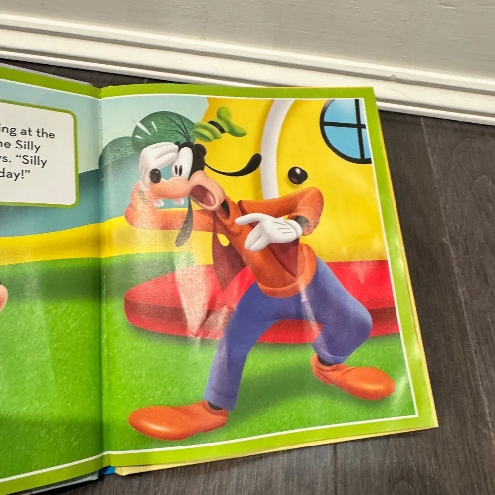 Disney Mickey Listen to This Hardcover Book Me Reader Learn to Read Kids Toddler